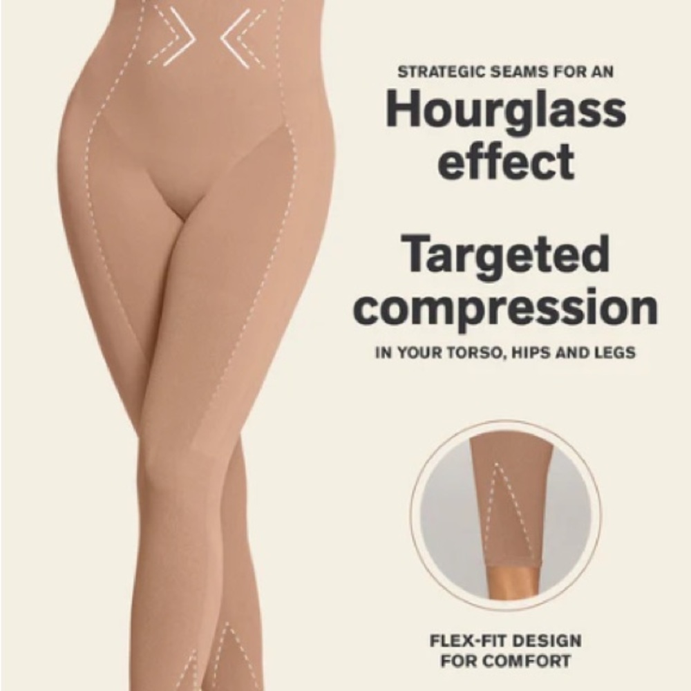 SmartShape Extra
Invisible Butt Lifter Full-Leg Body Shaper - S/M